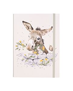 Wrendale Designs Fine and Dandy Donkey Flexi Notebook